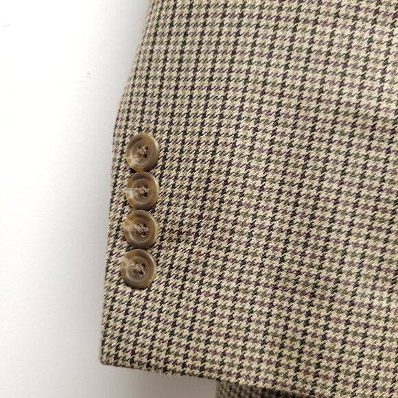 Chaps Mens 100% Silk Blazer Size 42R - Picture 5 of 8